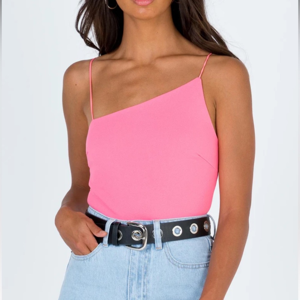 Hot pink bodysuit